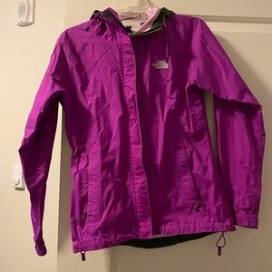 North Face Pink/Purple Rain Jacket